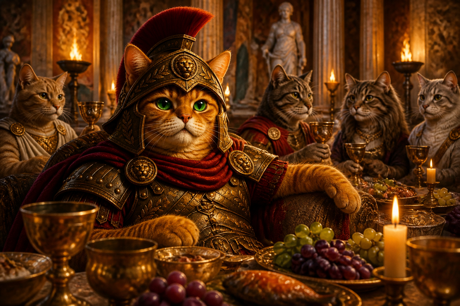 Imperial banquet of Cateus